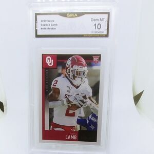 2020 Score CeeDee Lamb #416 Rookie